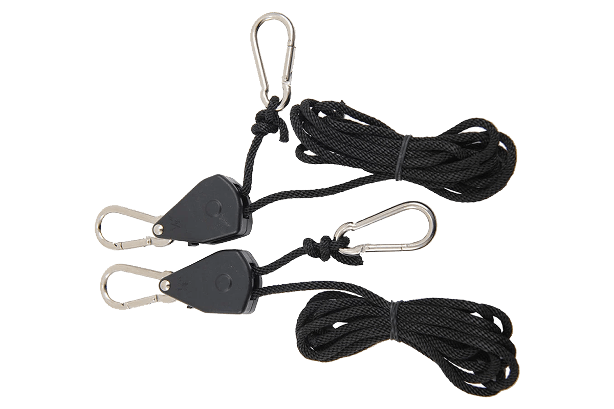 2 stuks ophangsnoeren met karabijnhaken
