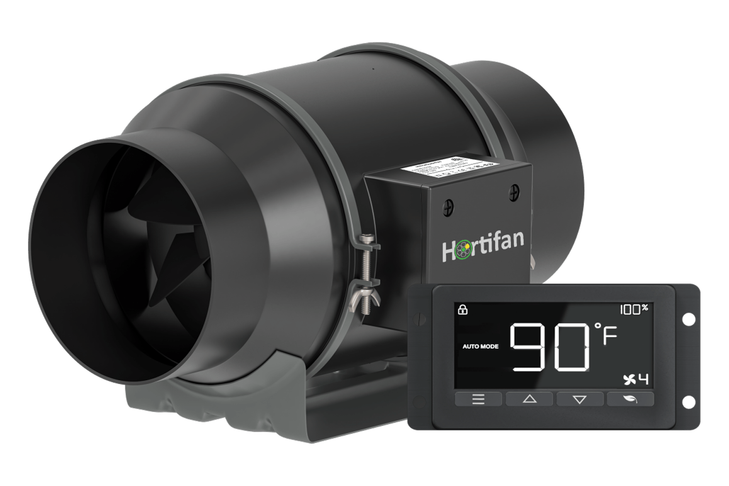 Hortifan ventilator met controle paneel