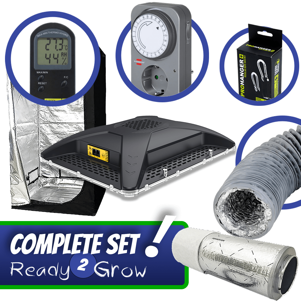 Complete kweekset met Spectrabox en kweektent 80x80