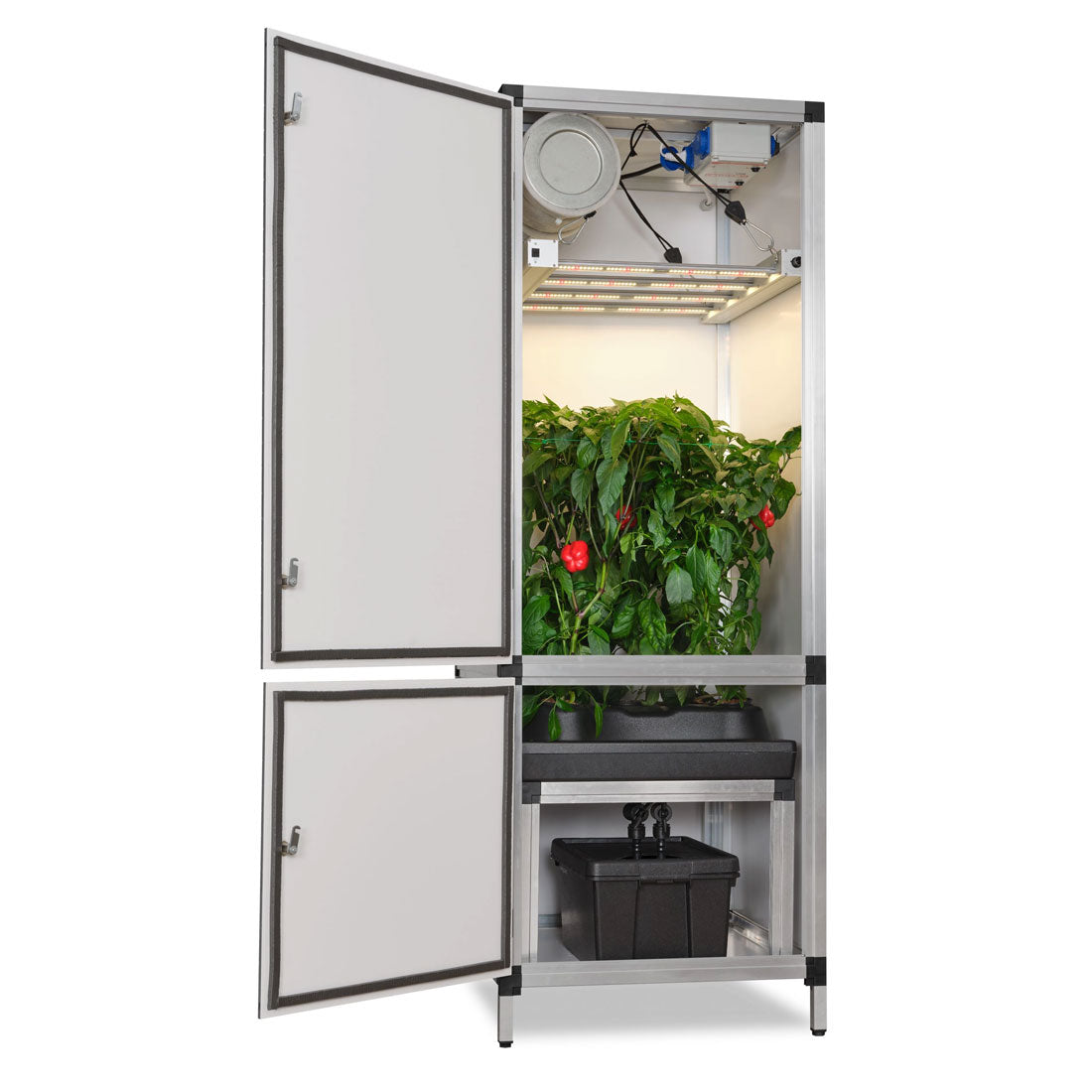 Vanaf nu ook compleet ingerichte kweektenten en kweekkasten