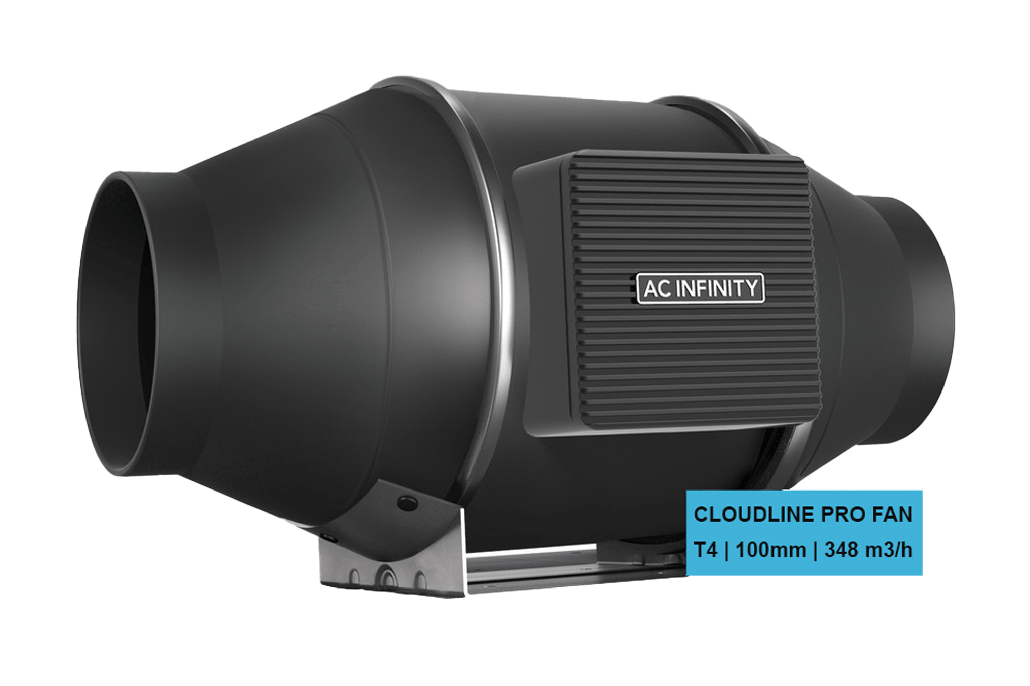 100mm AC Infinity Cloudline PRO Fan