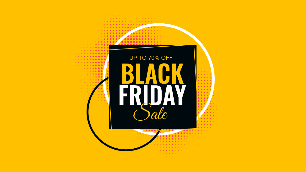 Black Friday Sale, tot 70 korting